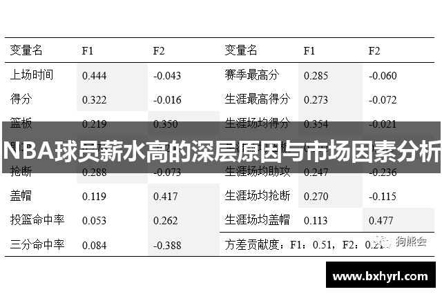 NBA球员薪水高的深层原因与市场因素分析